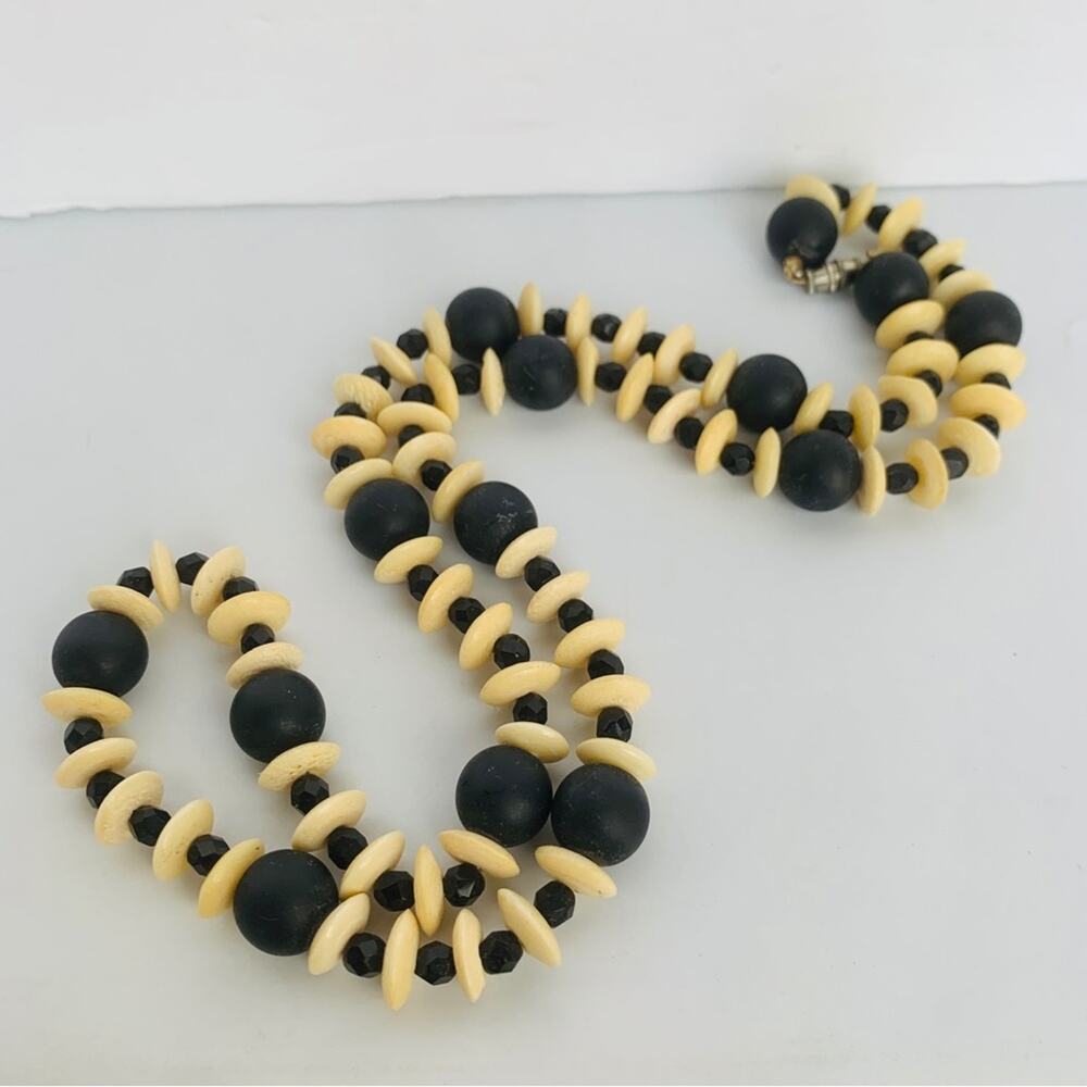 Vintage Bovine Bone Necklace